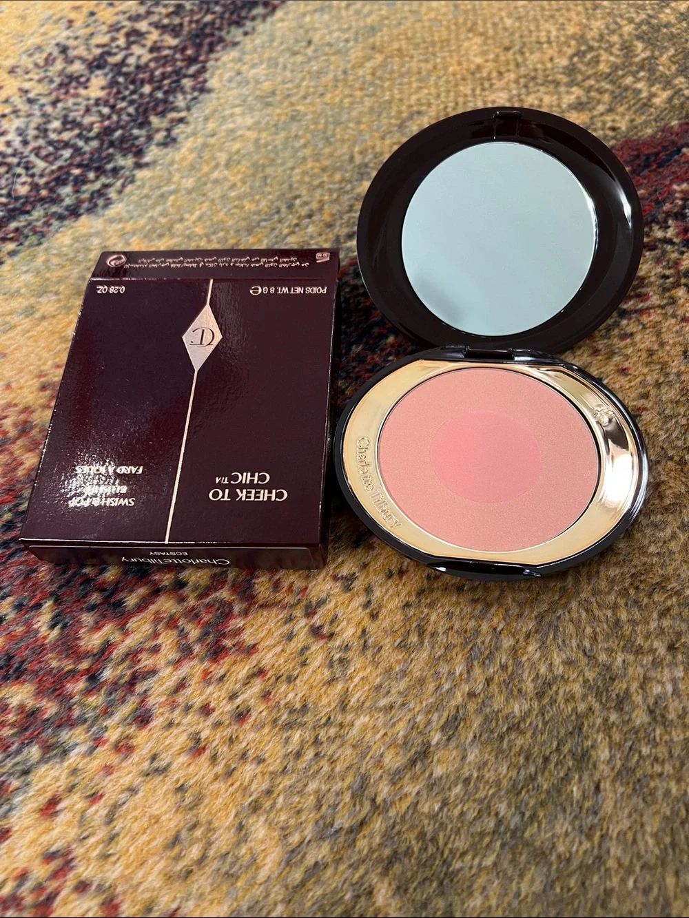 Charlotte Tilbury blush in Ecstacy
